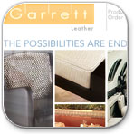 Garrett Leather is the world's largest, individually owned, wholesale distributor of Italian upholstery leather.