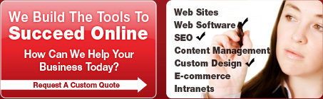 Click to request a custom quote 360PSG Buffalo, NY - website design, search engine optimization, content management and more