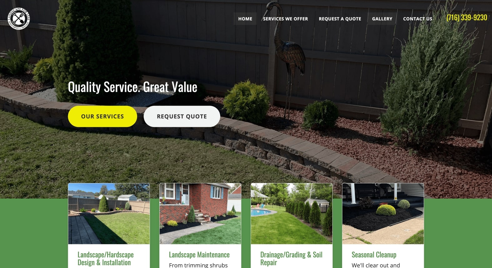 Landscape for Less
