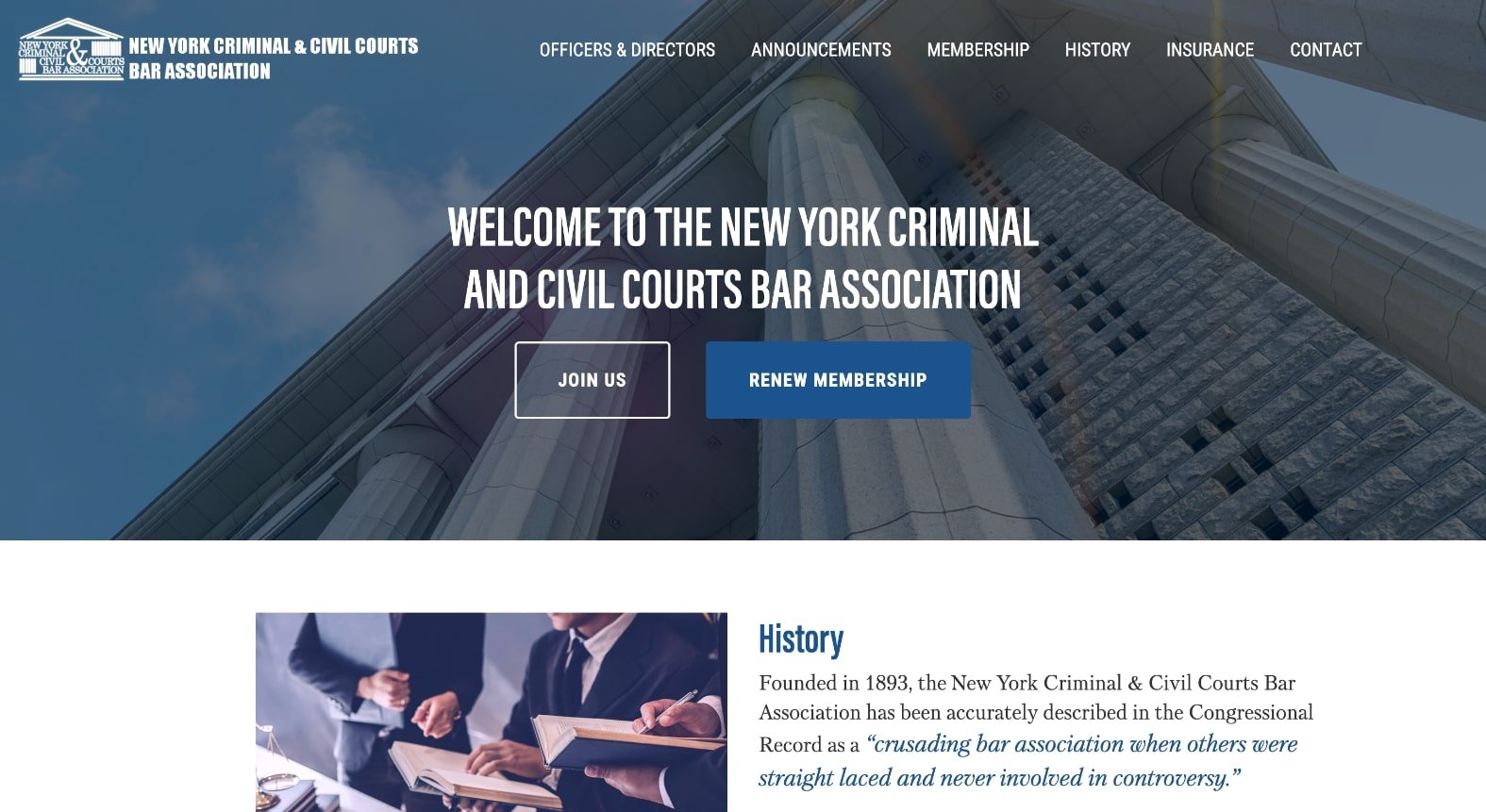 New York Criminal & Civil Courts Bar Association