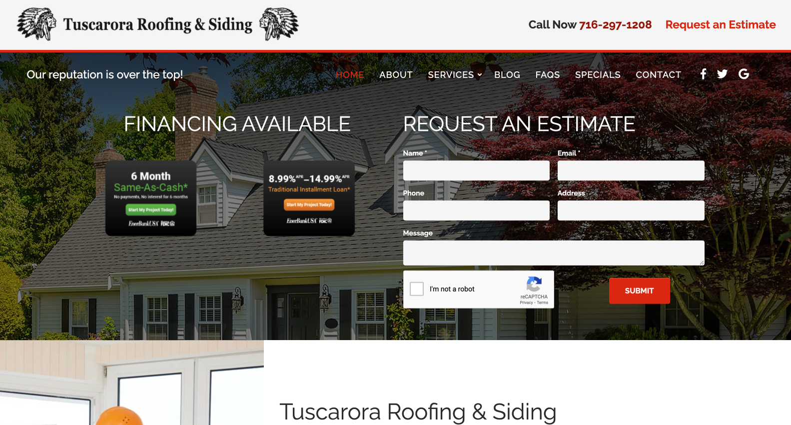 Tuscarora Roofing & Siding