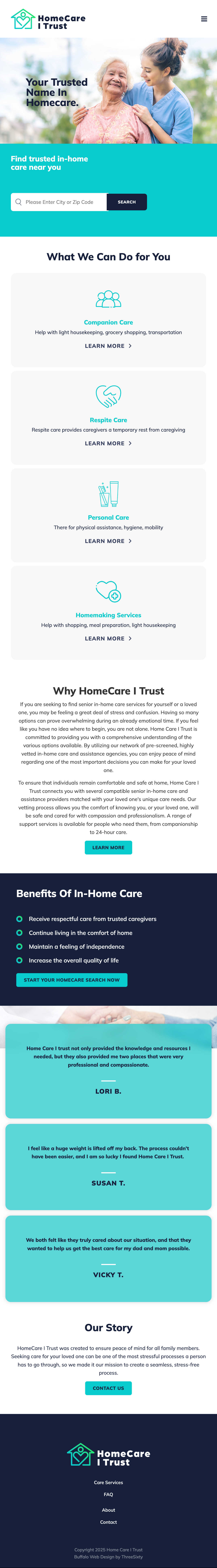 Home Care I Trust - Mobile