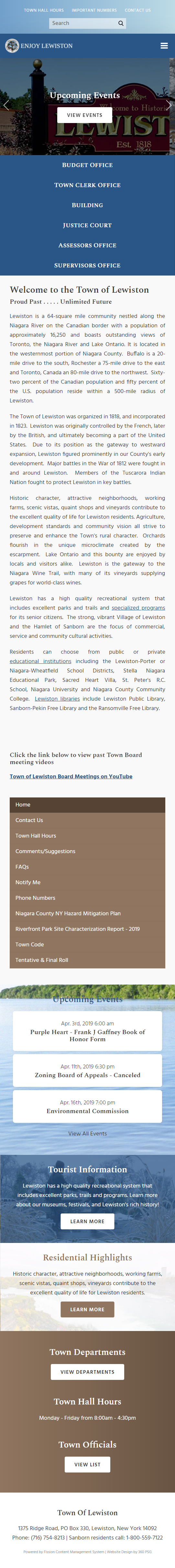 Town of Lewiston Mobile