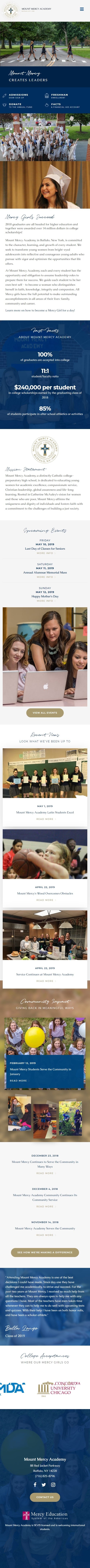 Mount Mercy Academy Mobile