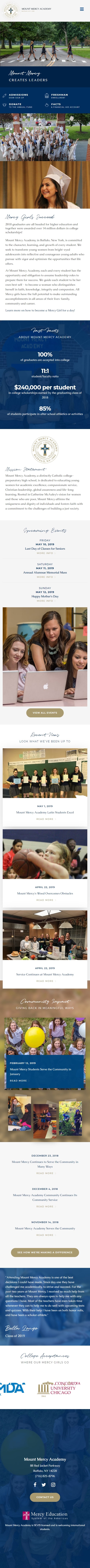 Mount Mercy Academy Mobile