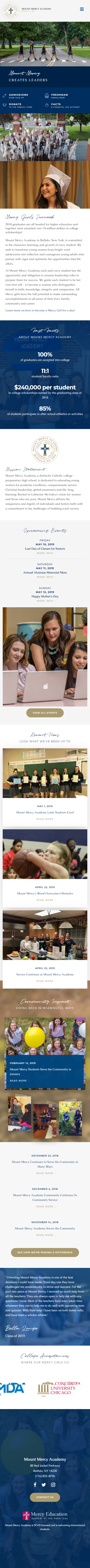 Mount Mercy Academy Mobile