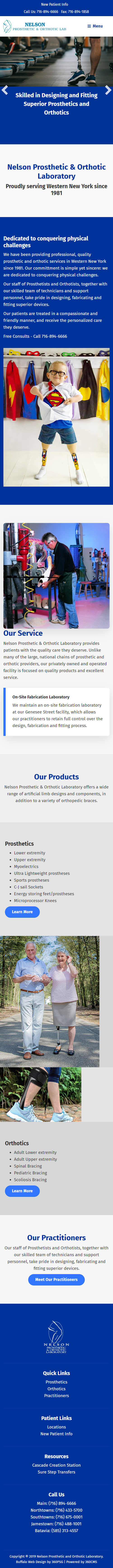 Nelson Prosthetic & Orthotic Laboratory Mobile