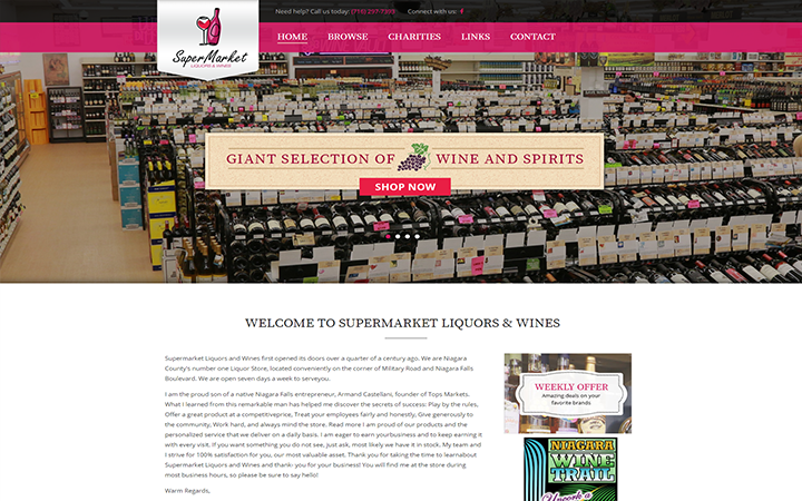 Supermarket Liquors and Wines